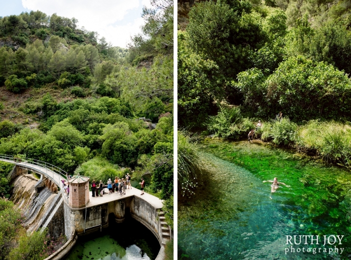 Alternative hen party in the Sierra de las Nieves