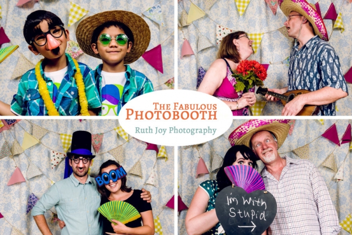Vintage photobooth, fanbulous props
