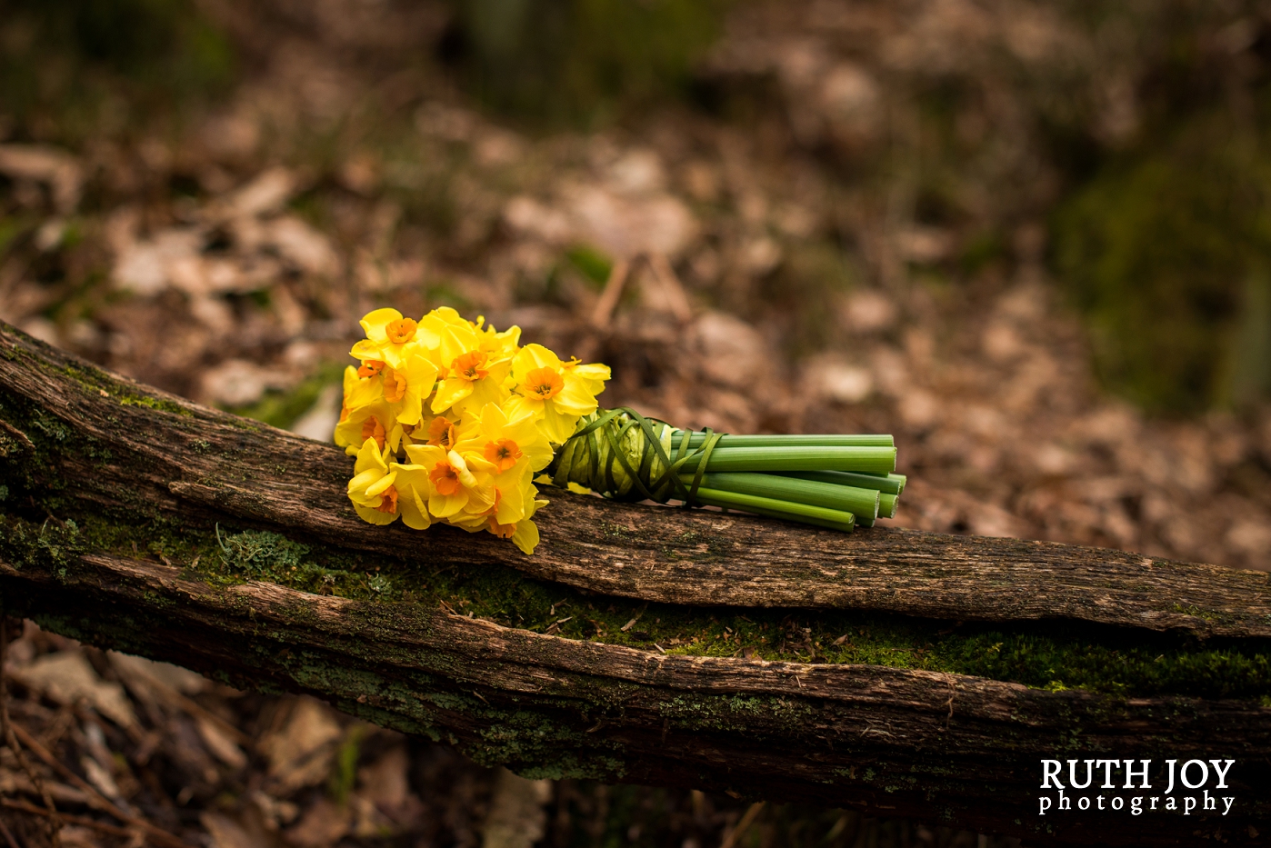 How to bind a simple spring bouquet